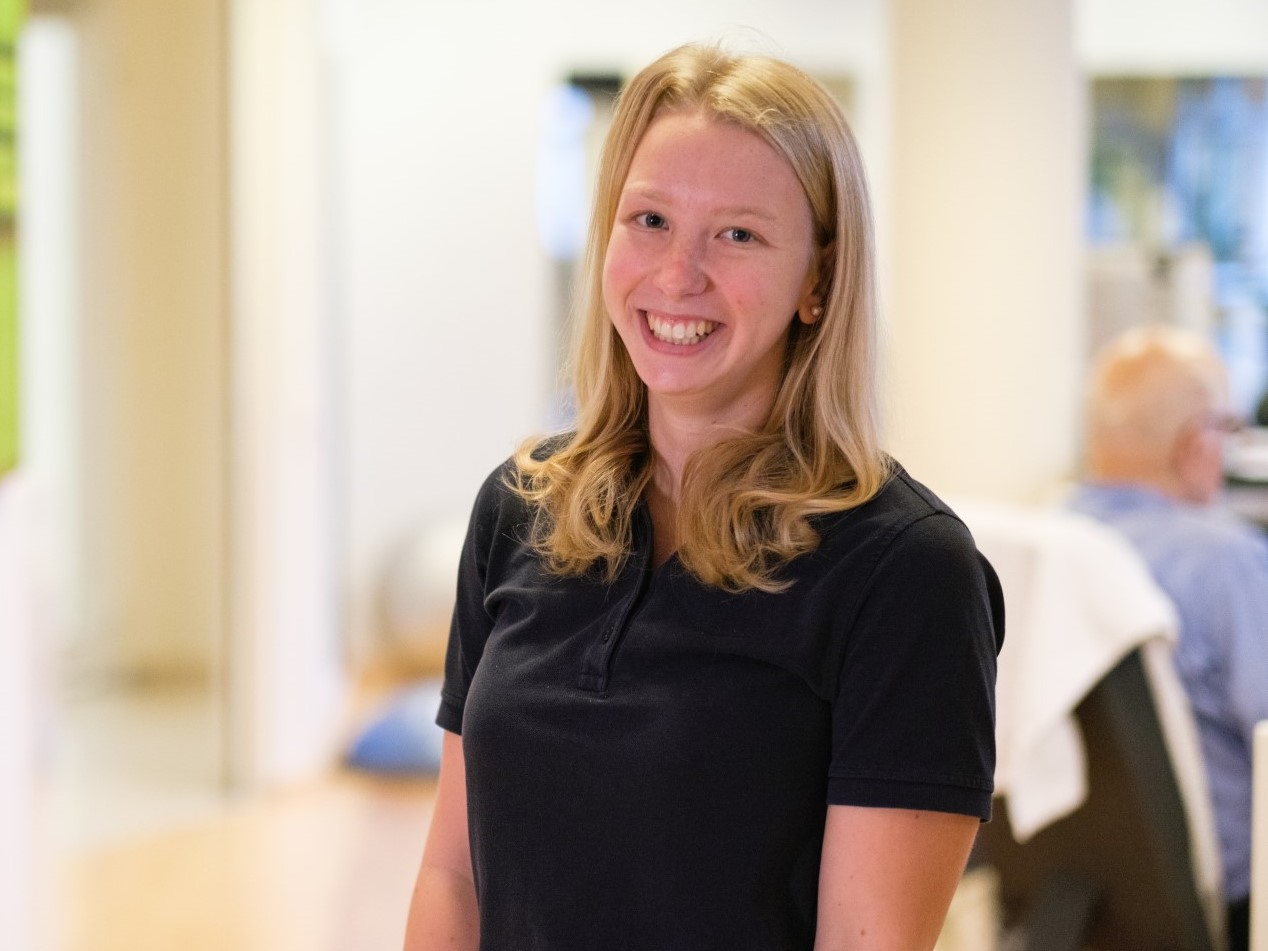 Tamara Käs, Ansprechpartnerin für ambulante Rehabilitation bei MAINTAIN in Bad Homburg